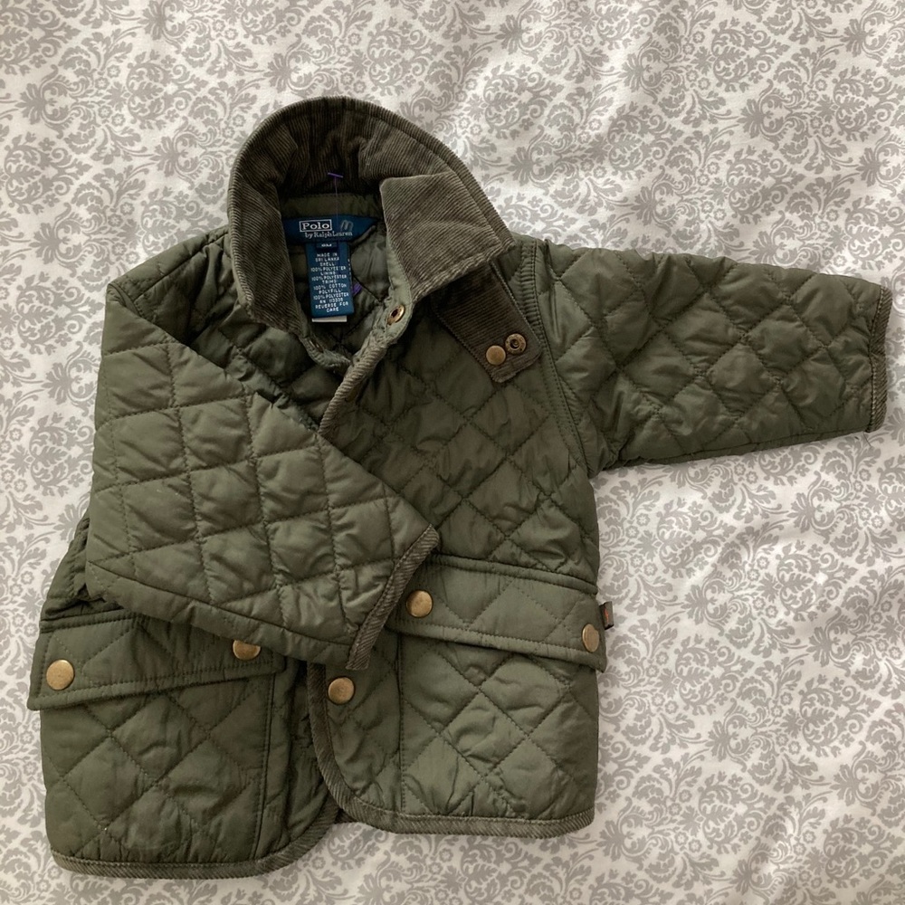 Ralph Lauren Baby Boys Water-Resistant Car Coat